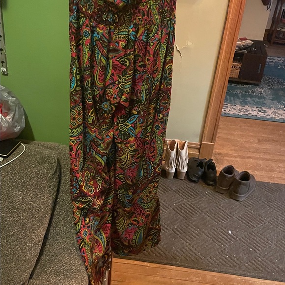 EARTHBOUND Vibrant Paisley Jumpsuit - Picture 3 of 6